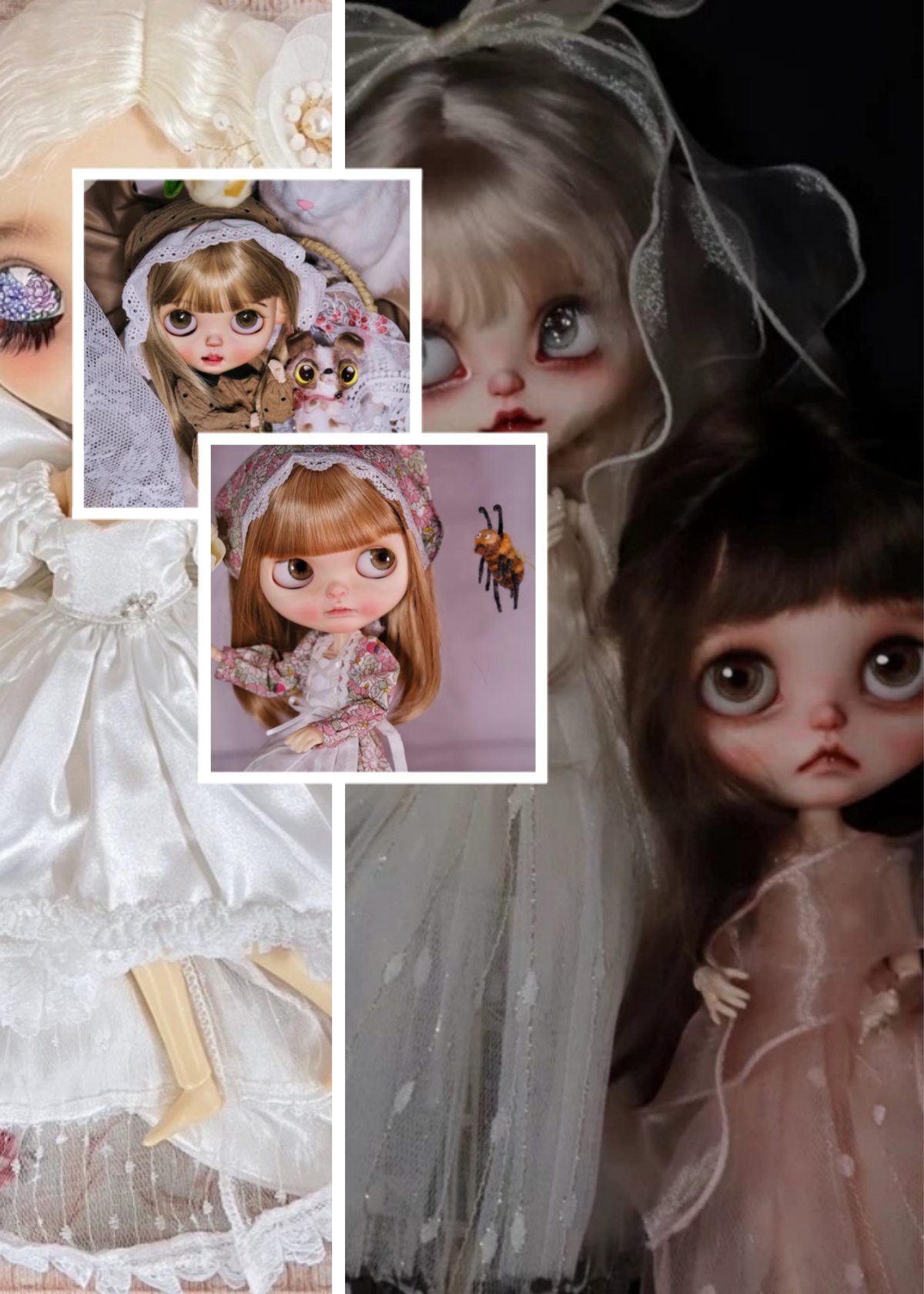 Good Floral & Wedding Decor Supply - 【ملابس فقط】تنورة شيفون يدوية الصنع لدمية