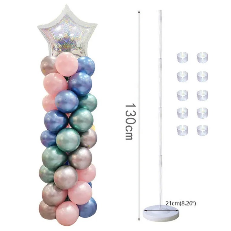 130 سنتيمتر بالون العمود مجموع - مراجعة Wedding Decor Supply Store وسعره
