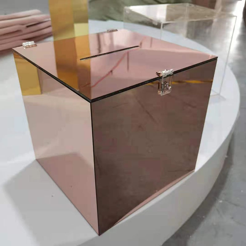 صندوق بطاقات أكريليك مبتكر، صن - مراجعة Wedding Card Box وسعره