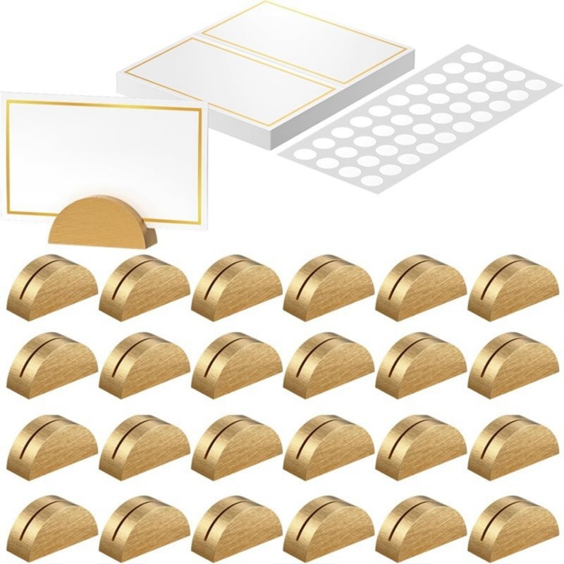 حاملات أرقام طاولات ذهبية صغير - مراجعة Table Number Gold وسعره